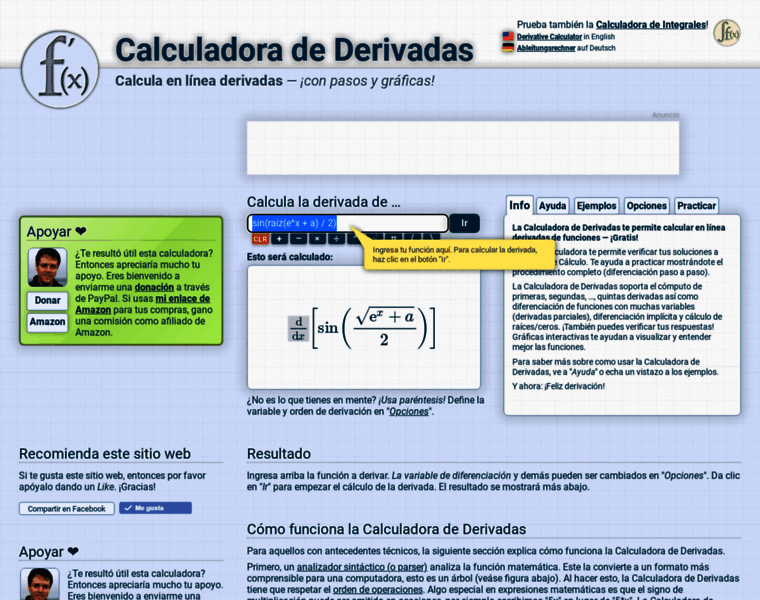 Calculadora-de-derivadas.com thumbnail