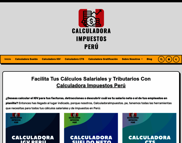 Calculadoraimpuestos.pe thumbnail