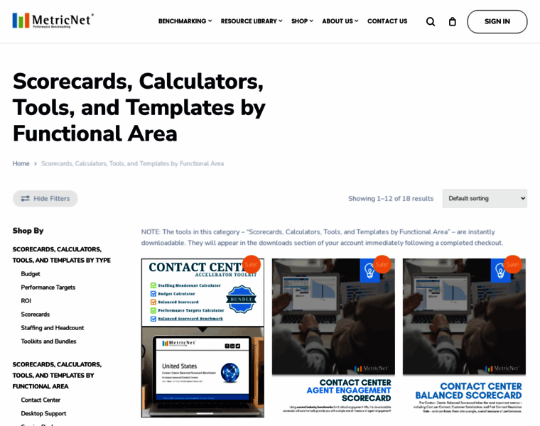Calculator.metricnet.com thumbnail