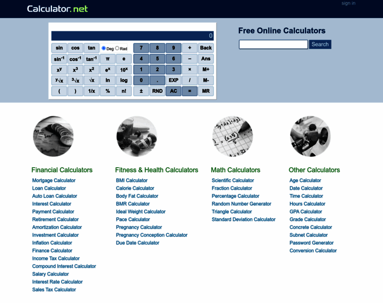 Calculator.net thumbnail Calculator.net thumbnail