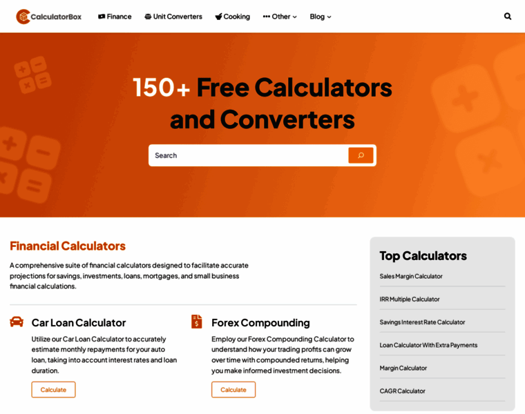 Calculatorbox.com thumbnail Calculatorbox.com thumbnail