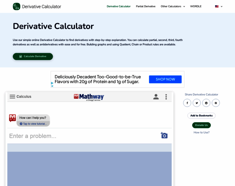 Calculatorderivative.com thumbnail