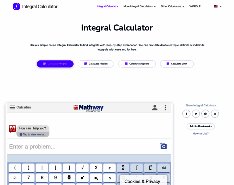 Calculatorintegral.com thumbnail