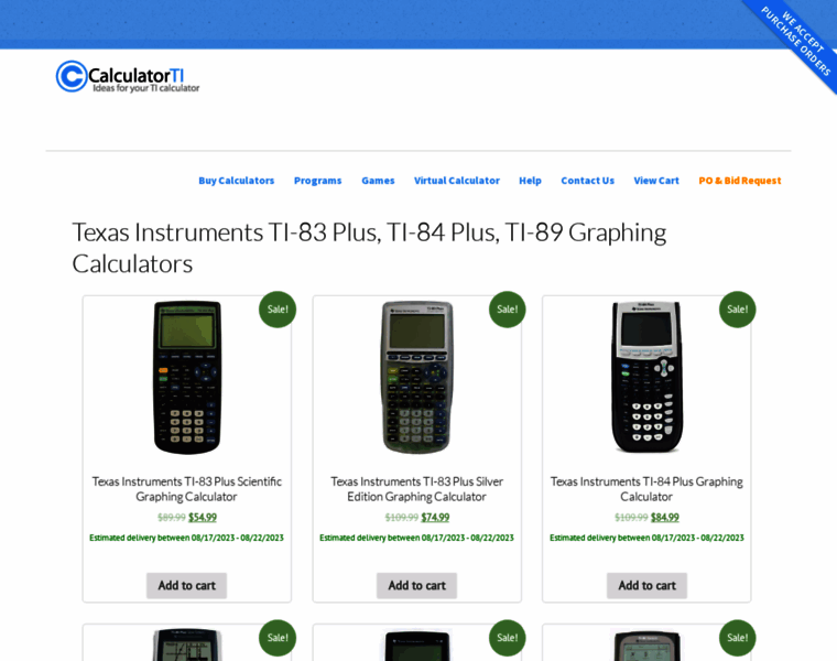 Calculatorti.com thumbnail