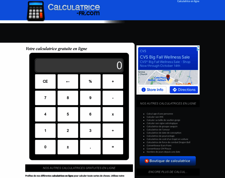 Calculatrice-fr.com thumbnail