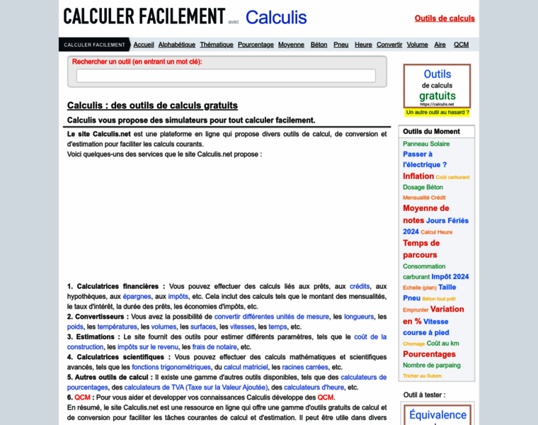 Calculis.net thumbnail