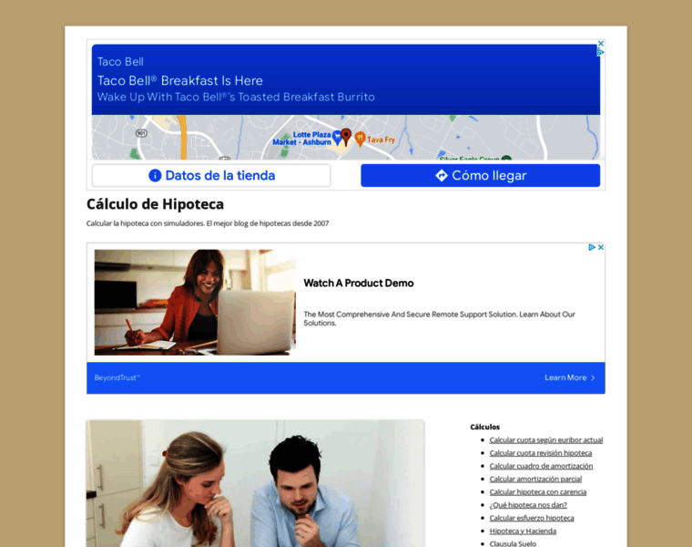 Calculodehipoteca.net thumbnail Calculodehipoteca.net thumbnail