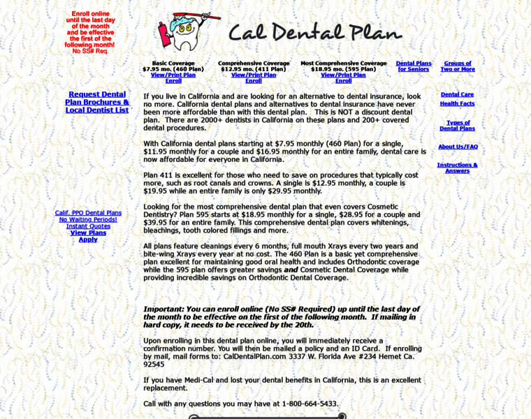 Caldentalplan.com thumbnail
