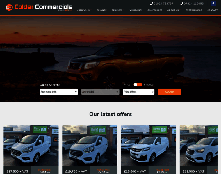 Caldercommercialvehicles.co.uk thumbnail Caldercommercialvehicles.co.uk thumbnail