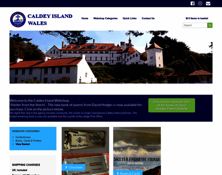 Caldey-island.co.uk thumbnail