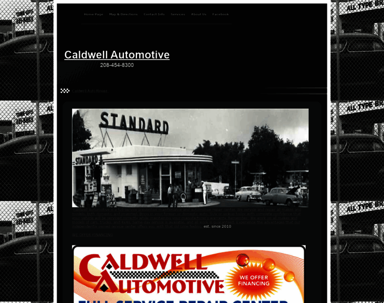 Caldwellautorepair.com thumbnail