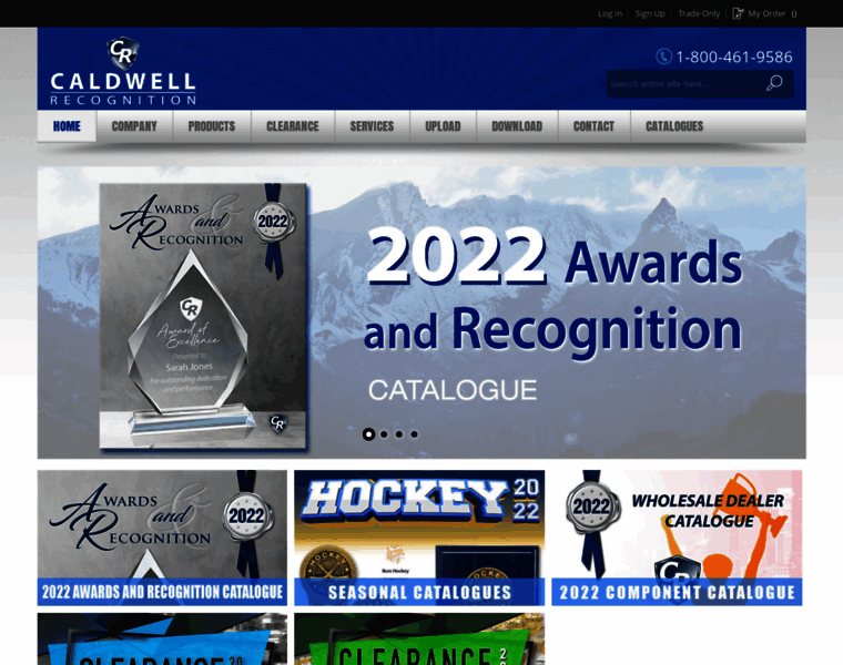 Caldwellrecognition.com thumbnail