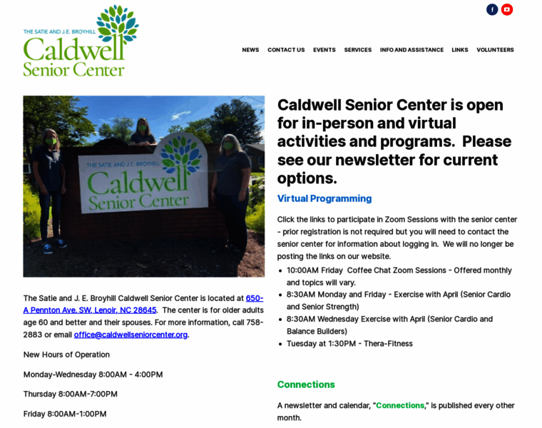 Caldwellseniorcenter.org thumbnail