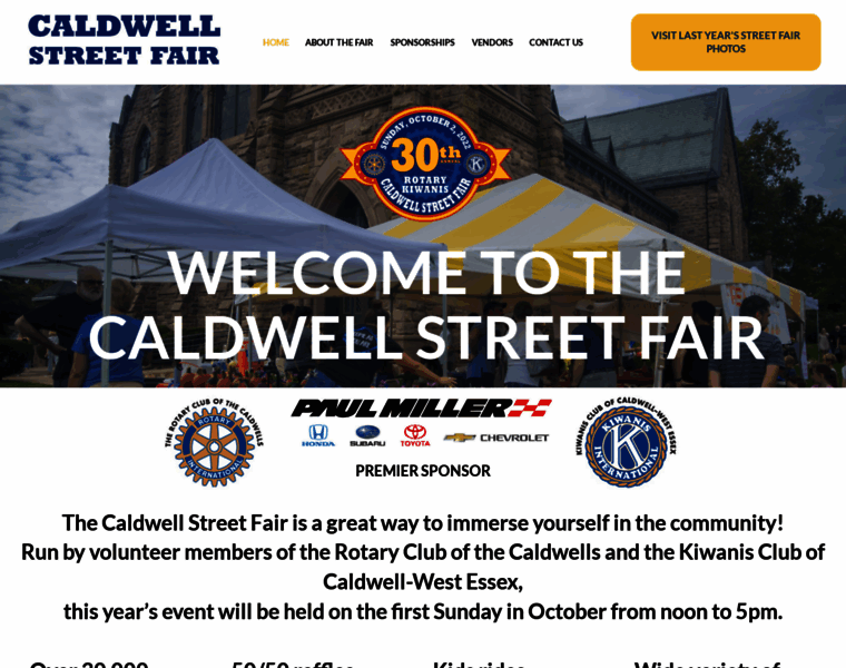Caldwellstreetfair.com thumbnail