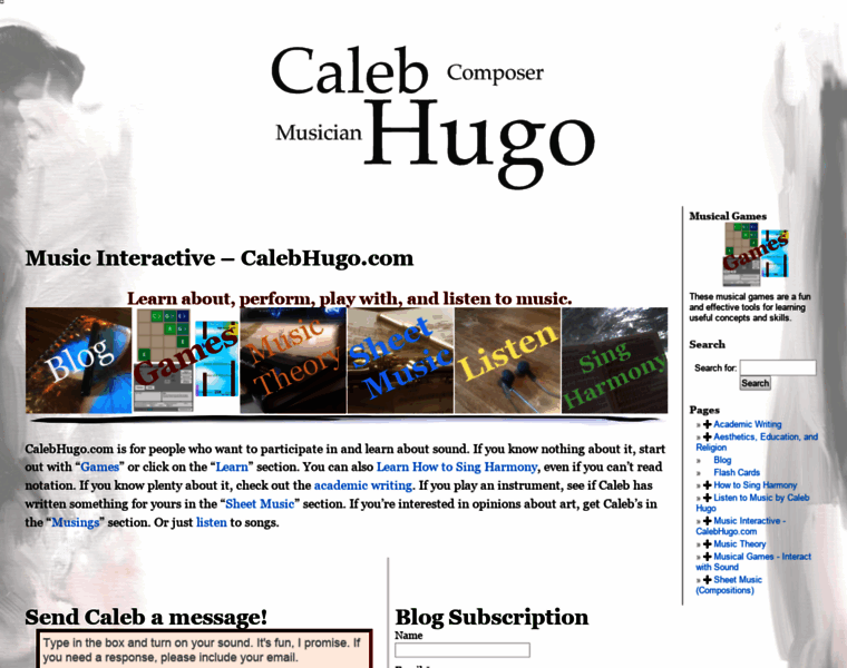 Calebhugo.com thumbnail