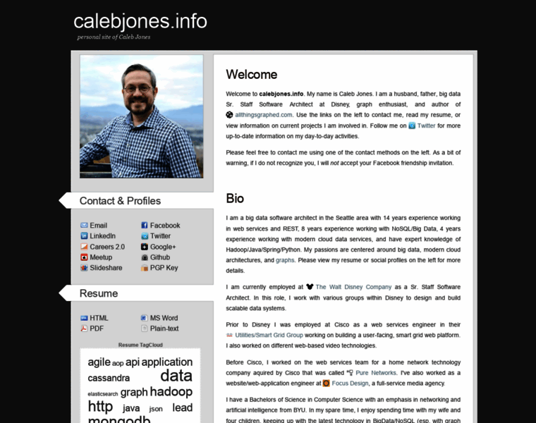 Calebjones.info thumbnail