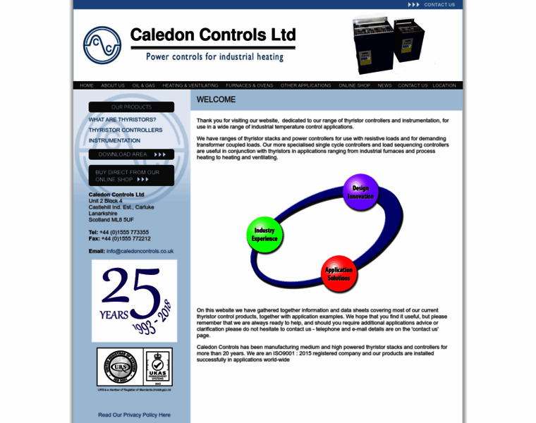 Caledoncontrols.co.uk thumbnail