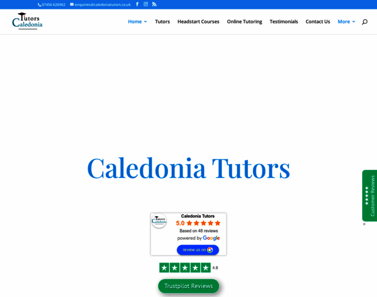 Caledoniatutors.co.uk thumbnail