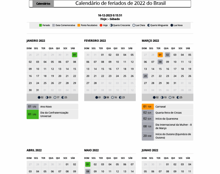 Calendario-feriados.com.br thumbnail