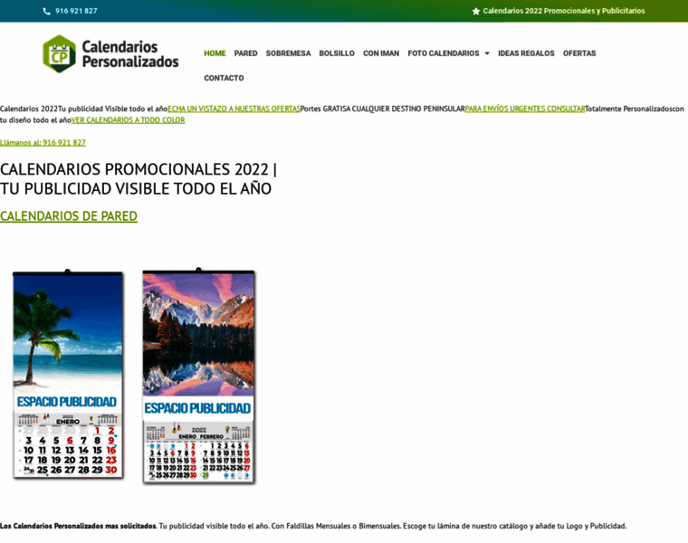 Calendariospersonalizados.info thumbnail