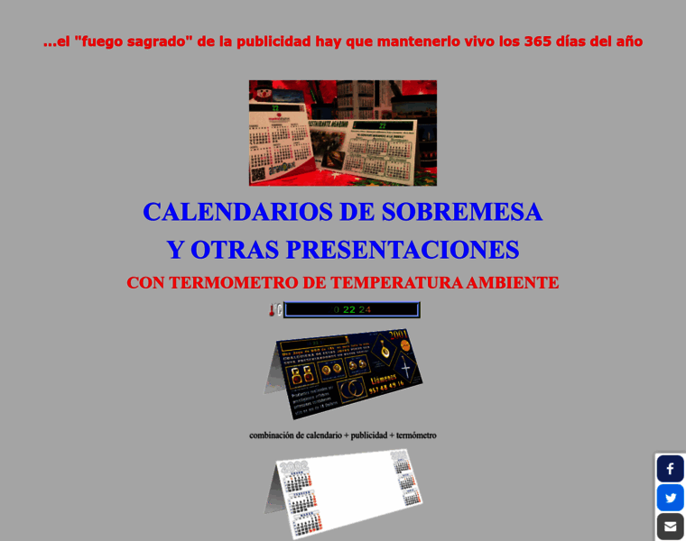 Calendariotermometro.com thumbnail