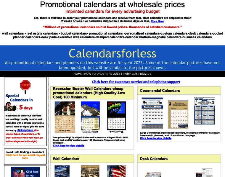 Calendarsforless.com thumbnail