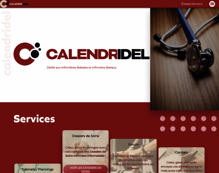 Calendridel.fr thumbnail