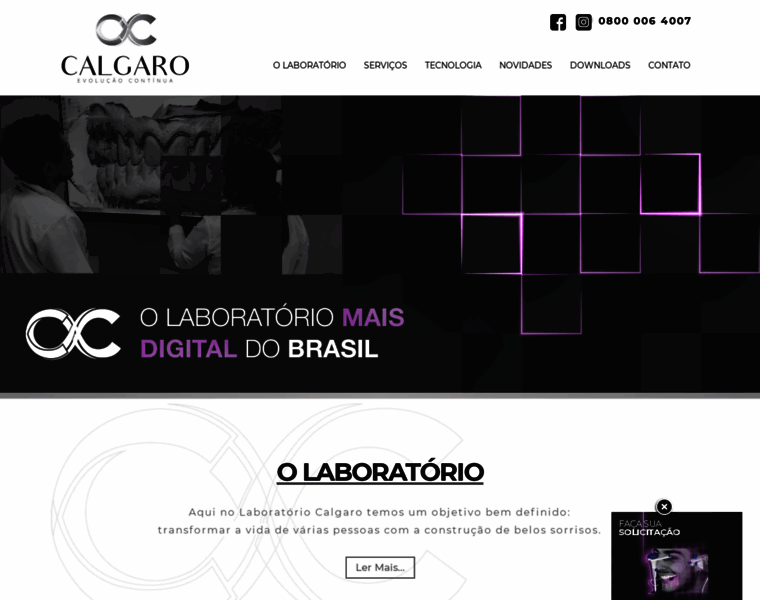Calgaro.com.br thumbnail