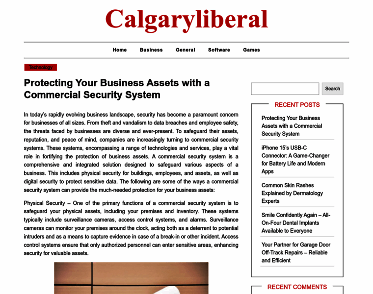 Calgaryliberal.com thumbnail