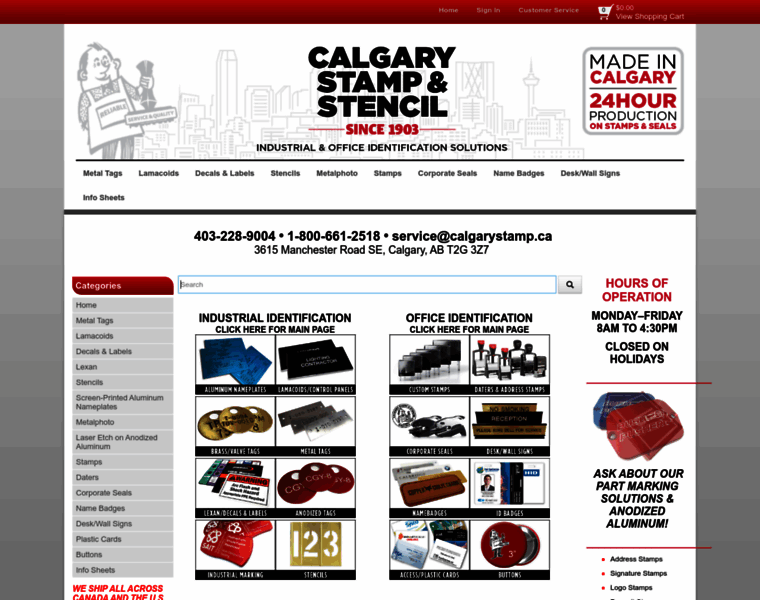 Calgarystamp.ca thumbnail