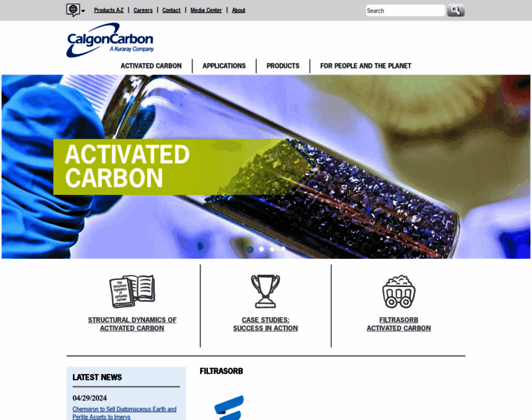 Calgoncarbon.com thumbnail