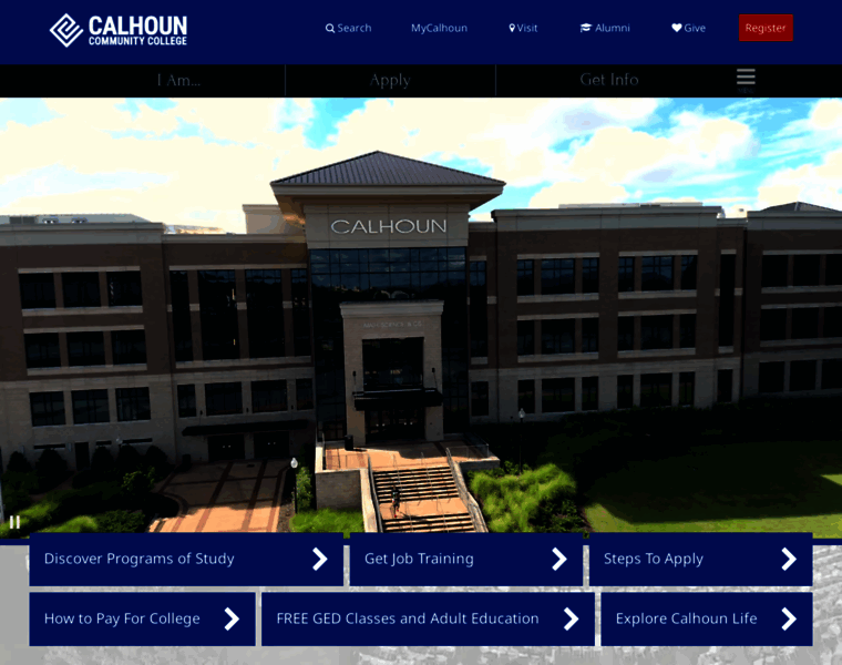 Calhoun.edu thumbnail