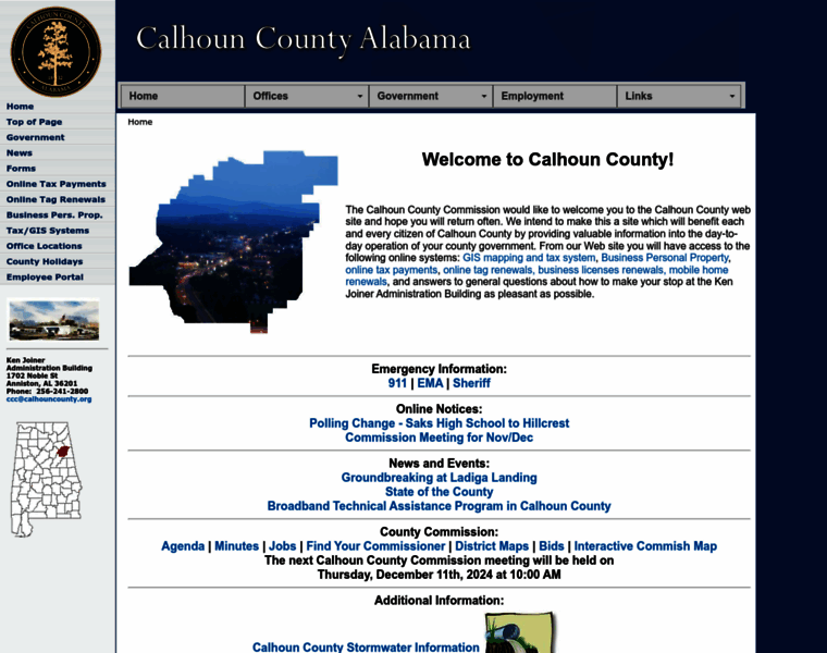 Calhouncounty.org thumbnail