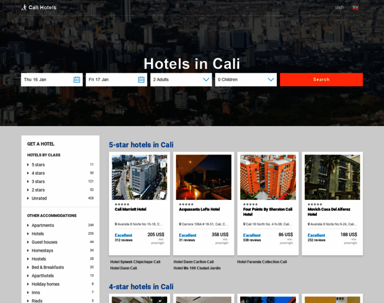 Cali-best-hotels.com thumbnail
