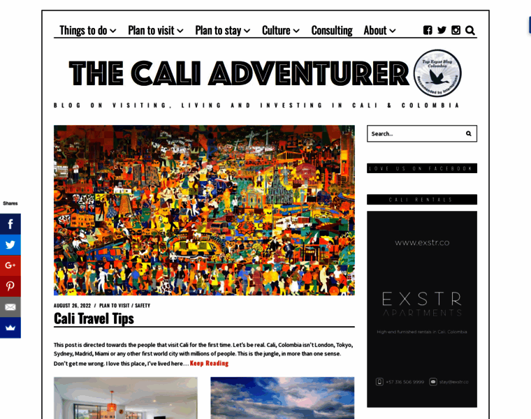 Caliadventurer.com thumbnail