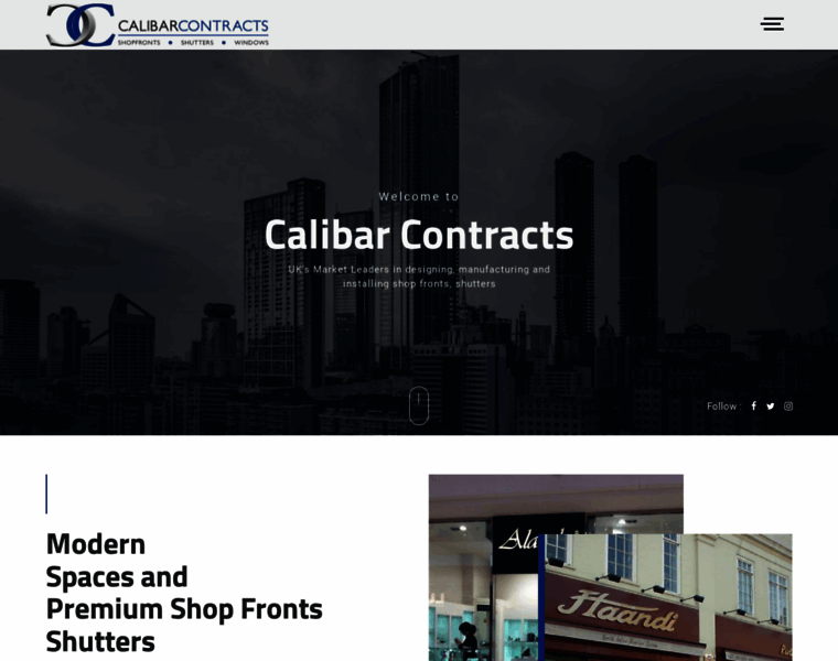 Calibarcontracts.co.uk thumbnail