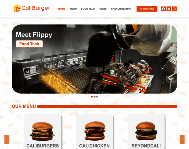 Caliburger.com thumbnail