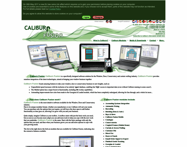 Caliburn-software.com thumbnail