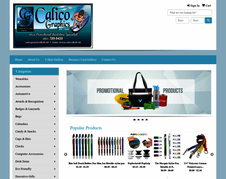 Calico-graphics.com thumbnail