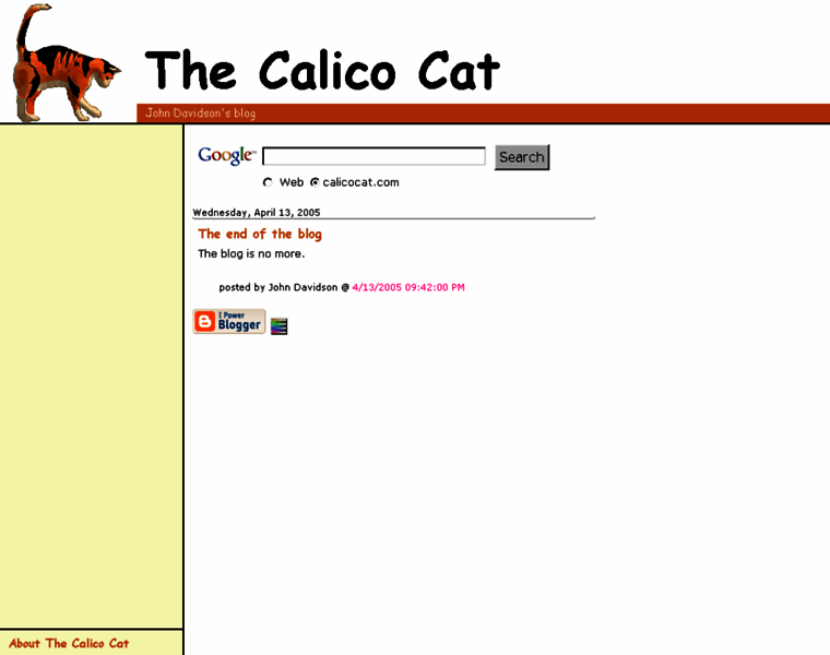 Calicocat.com thumbnail