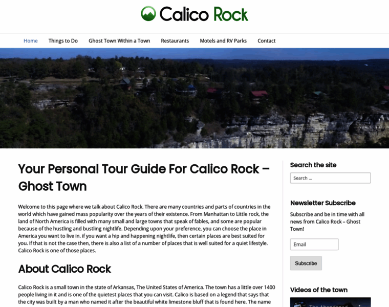 Calicorock.us thumbnail