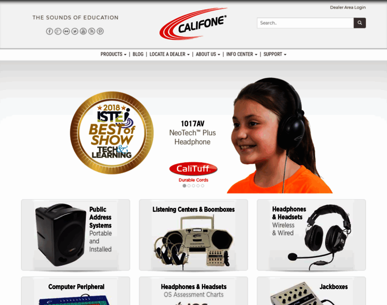 Califone.com thumbnail