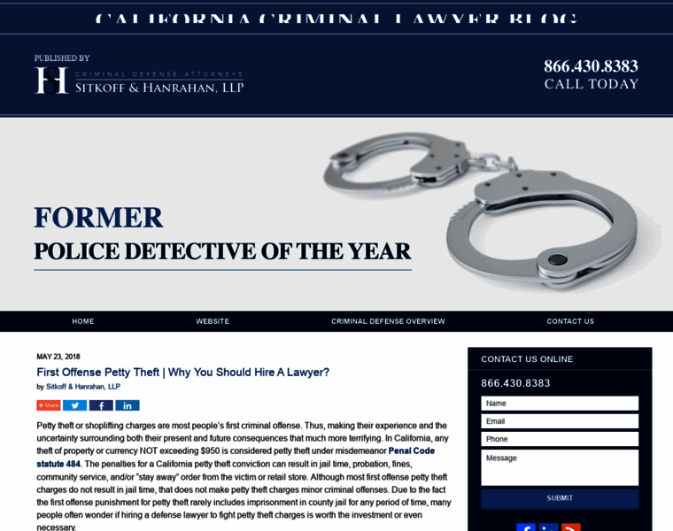 California-criminal-lawyer-blog.com thumbnail