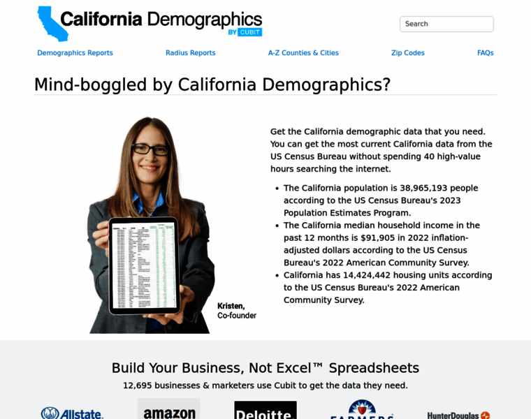 California-demographics.com thumbnail