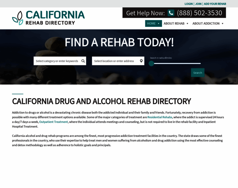 California-rehab-directory.com thumbnail