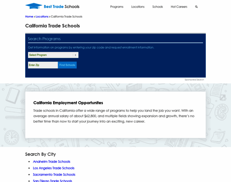 California-vocational-schools.com thumbnail