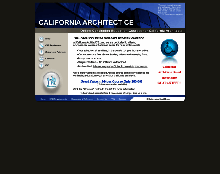 Californiaarchitectce.com thumbnail