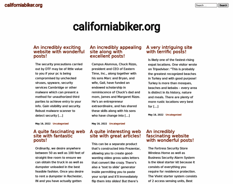 Californiabiker.org thumbnail