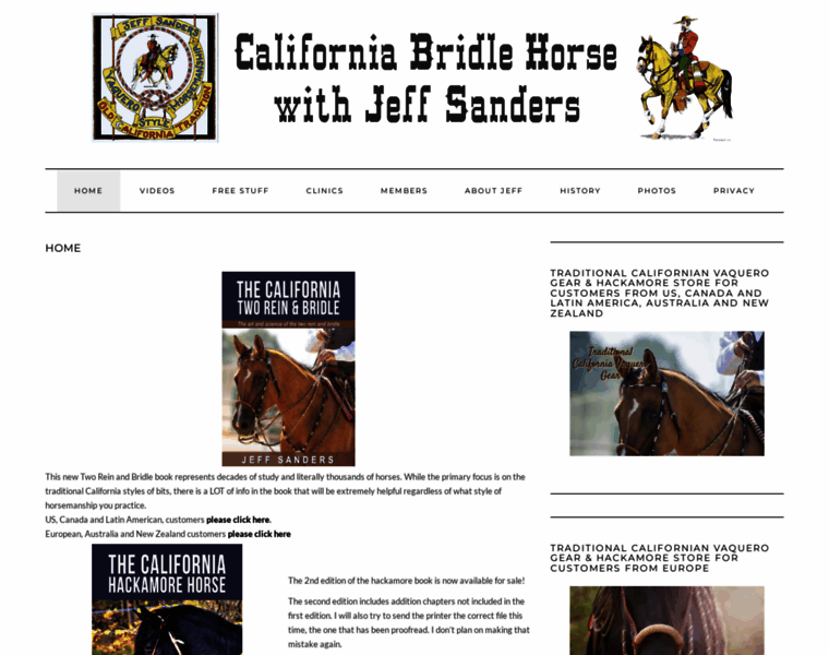 Californiabridlehorse.com thumbnail