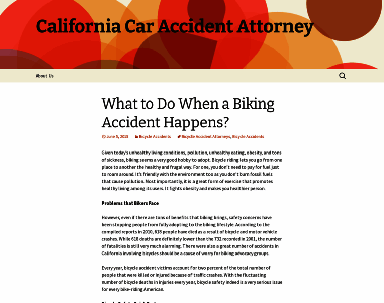 Californiacaraccidentattorney.com thumbnail